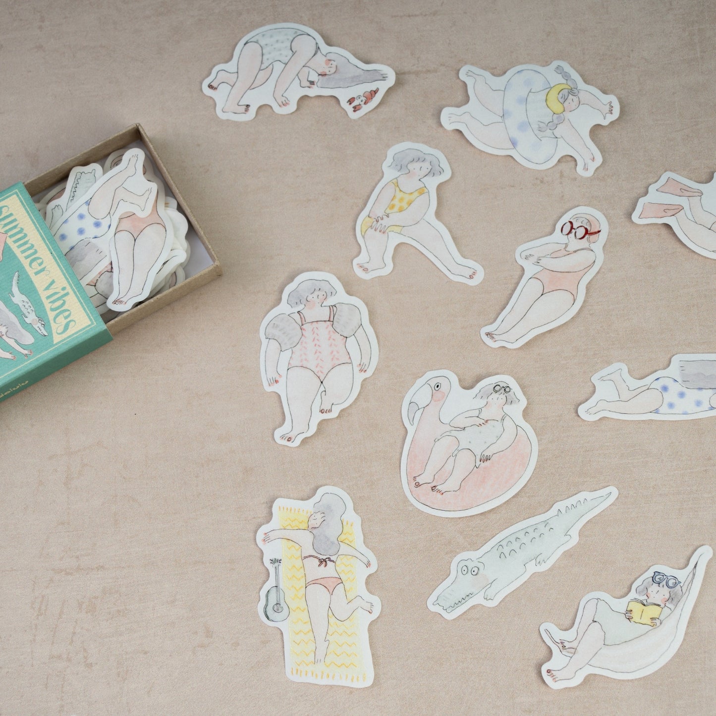 Matchbox Stickers  - Summer Vibes