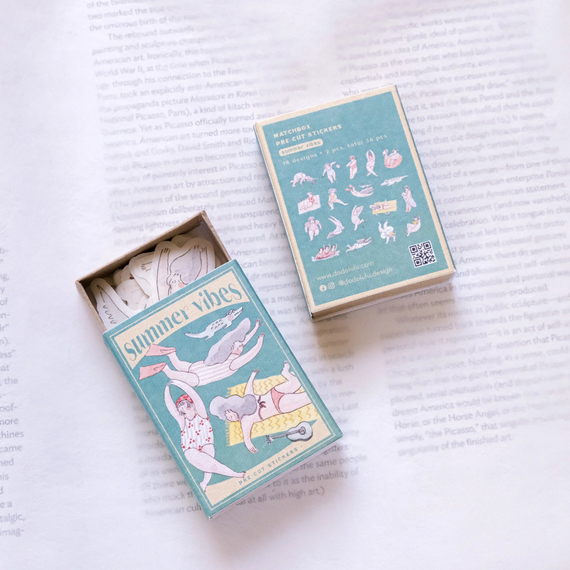 Matchbox Stickers  - Summer Vibes