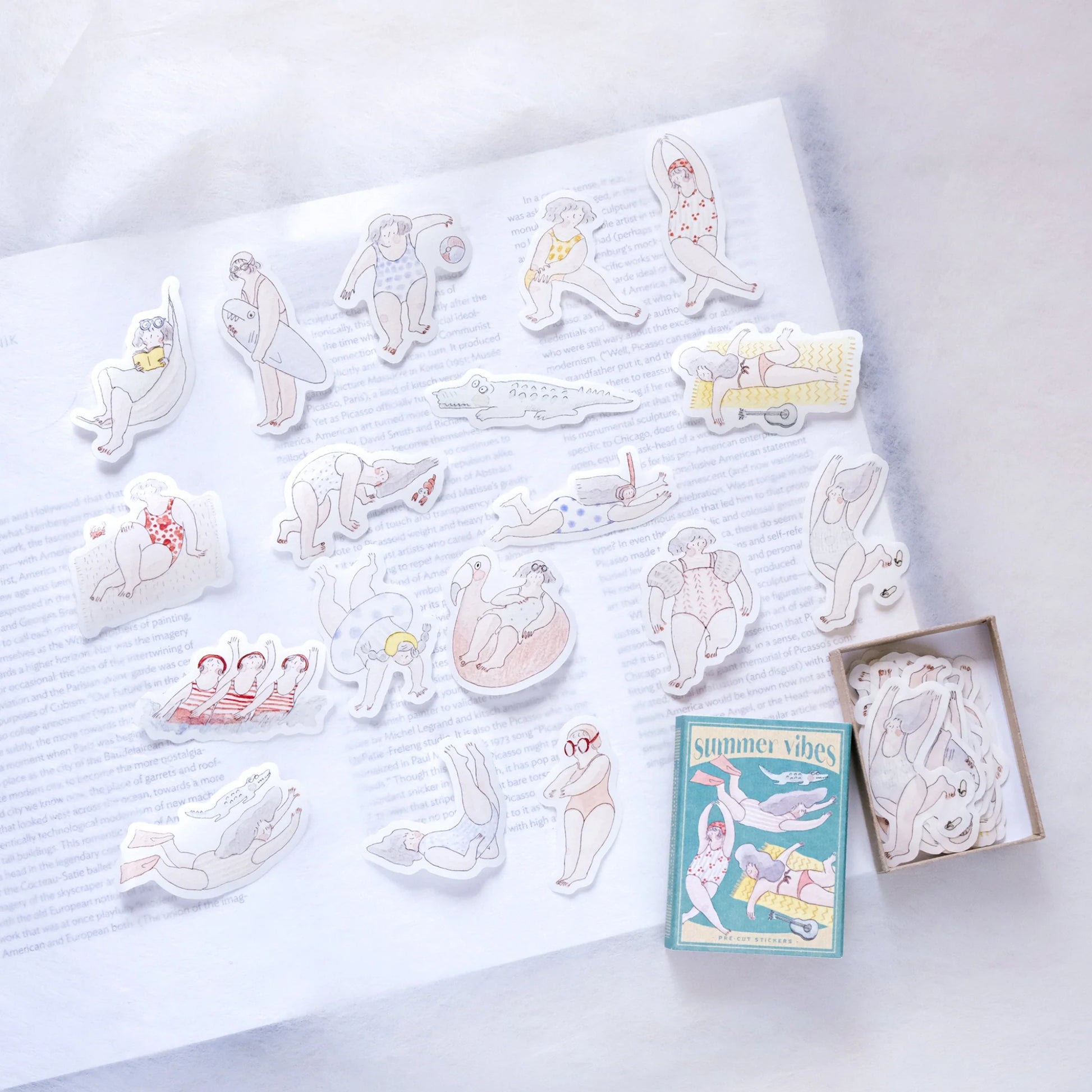 Matchbox Stickers  - Summer Vibes
