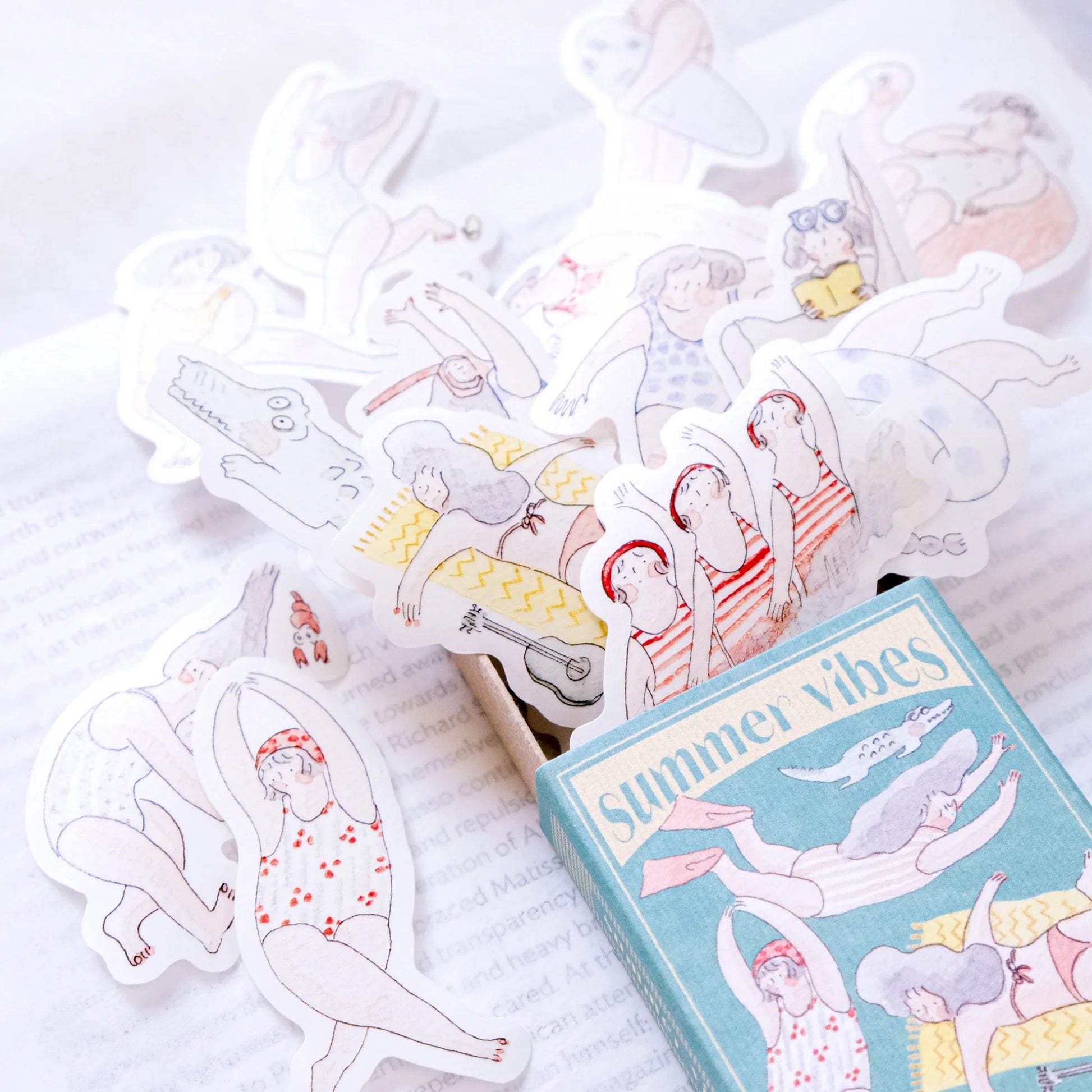 Matchbox Stickers  - Summer Vibes