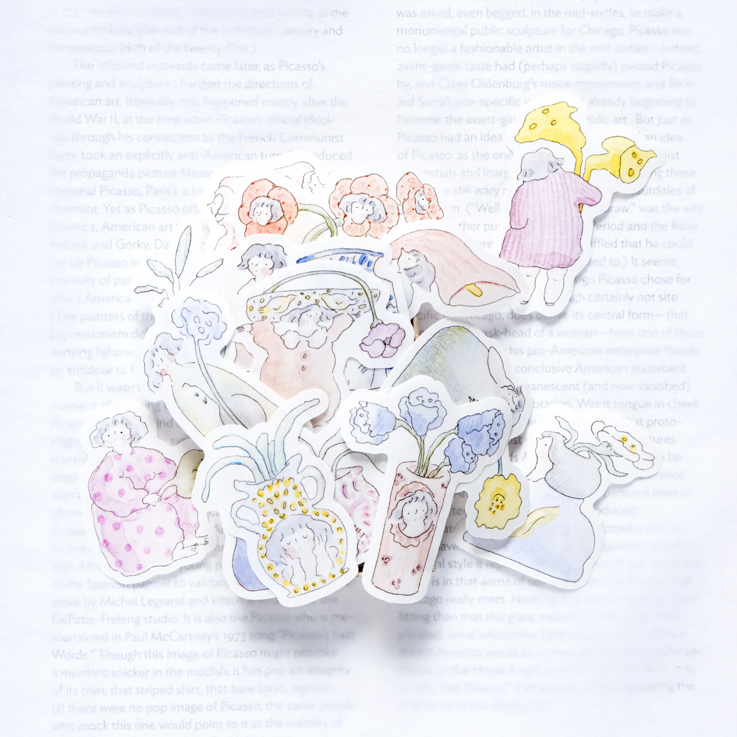 Hand Drawn Stickers by Dodolulu 