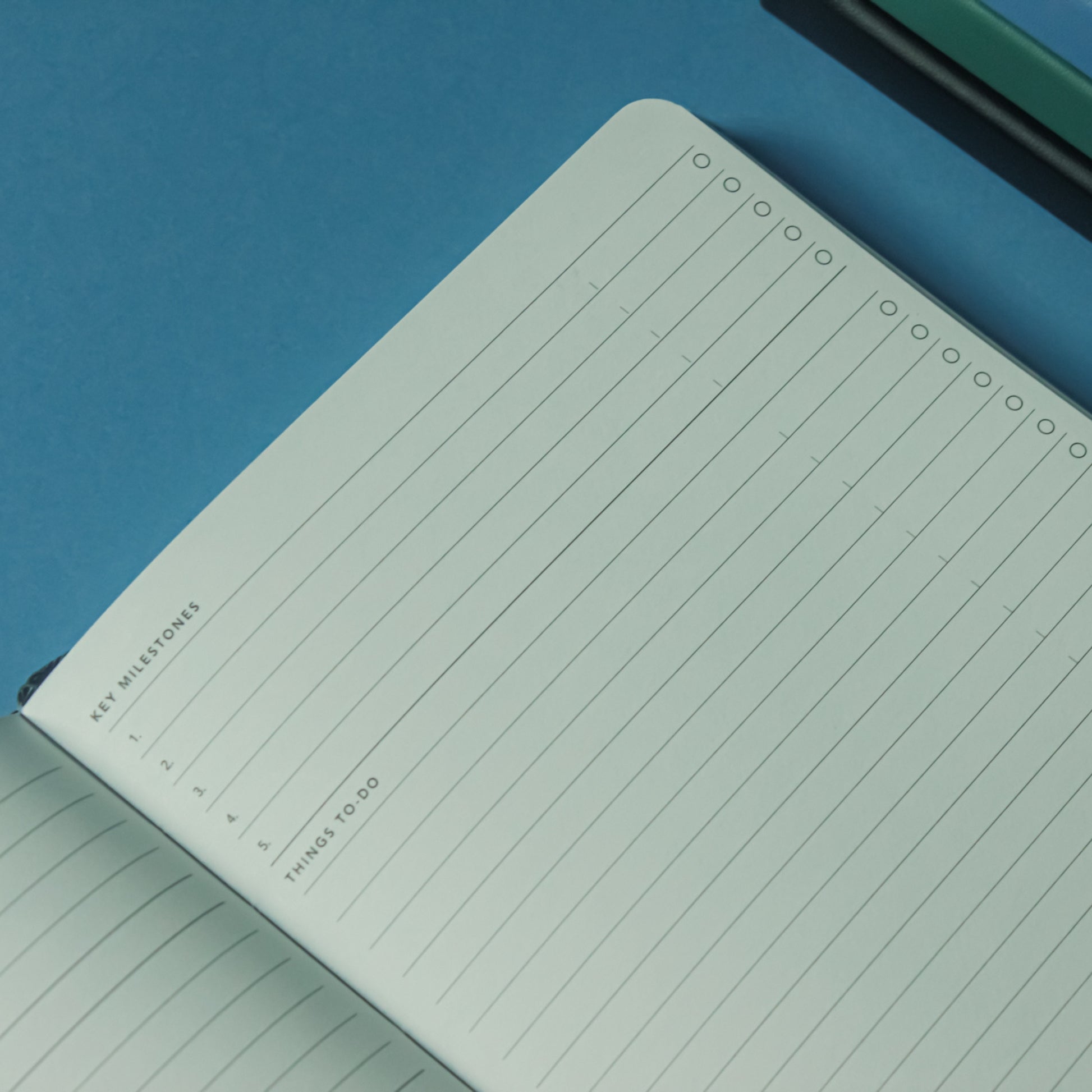 2025 Weekly Spread Diary - Black