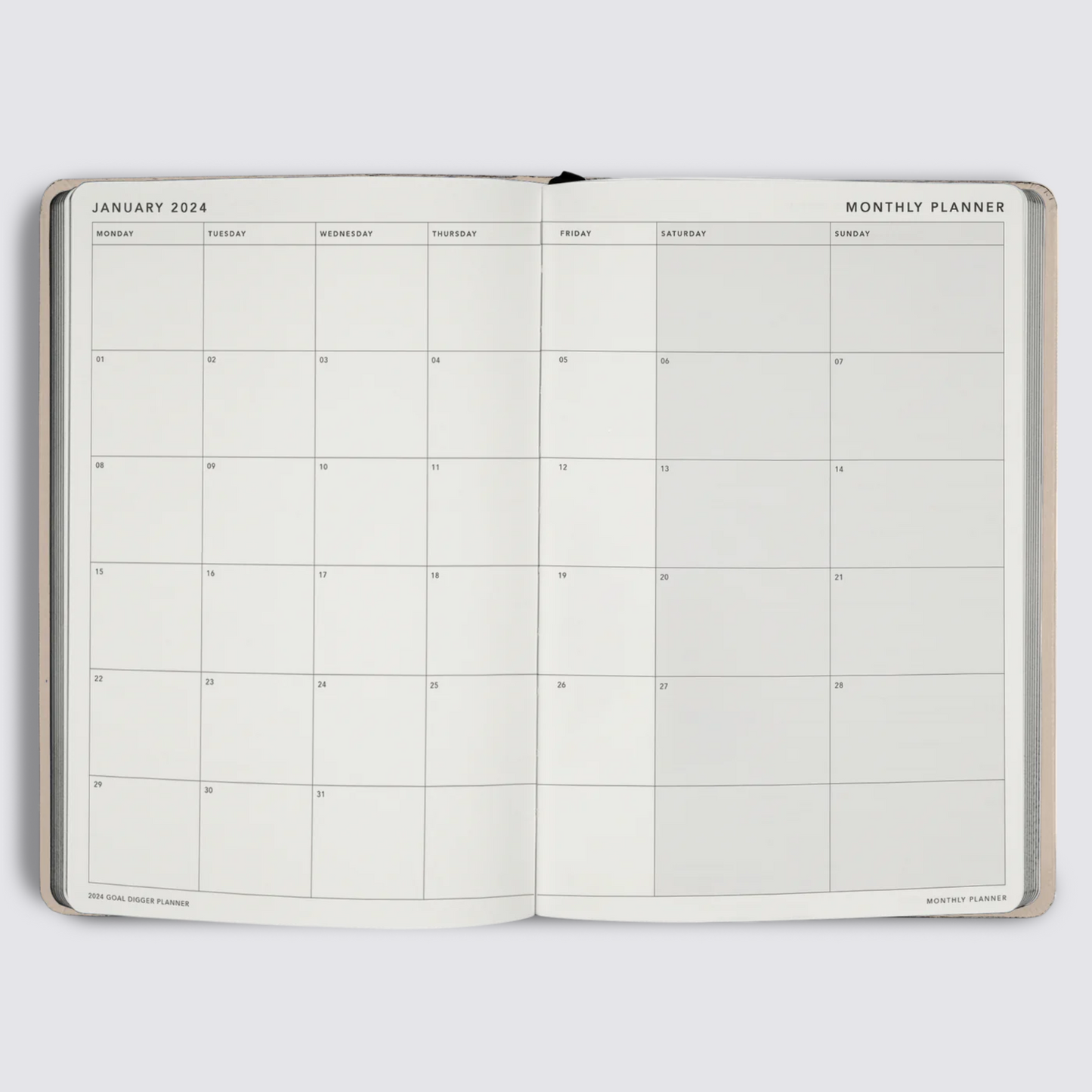 MiGoals Goal planning daily diary 2024