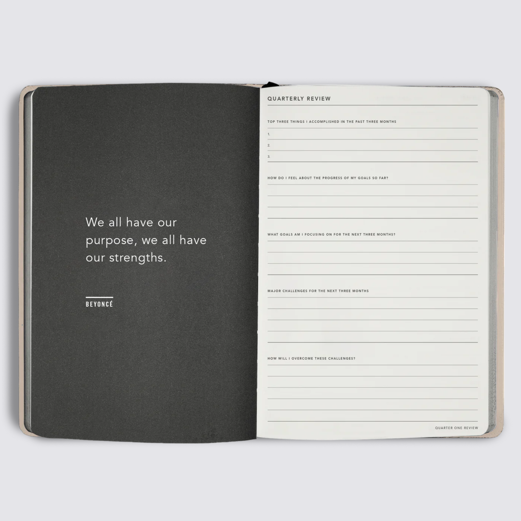 2024 Daily Goal Digger Planner - B5 / Black