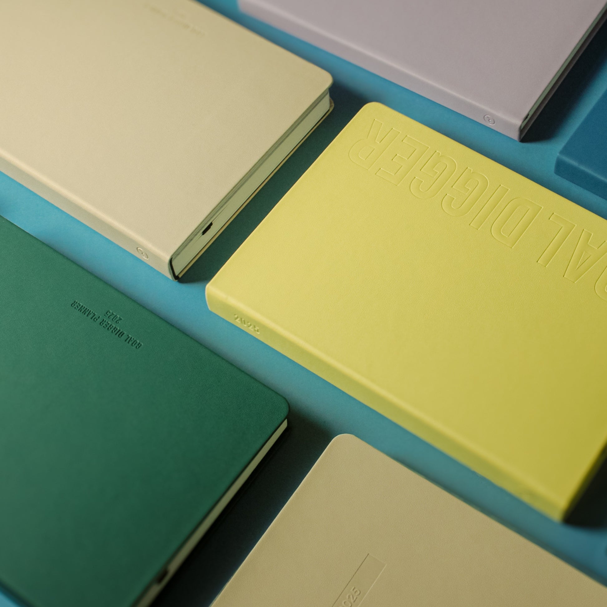 2025 Goal Digger Diary - Bold / Lemon