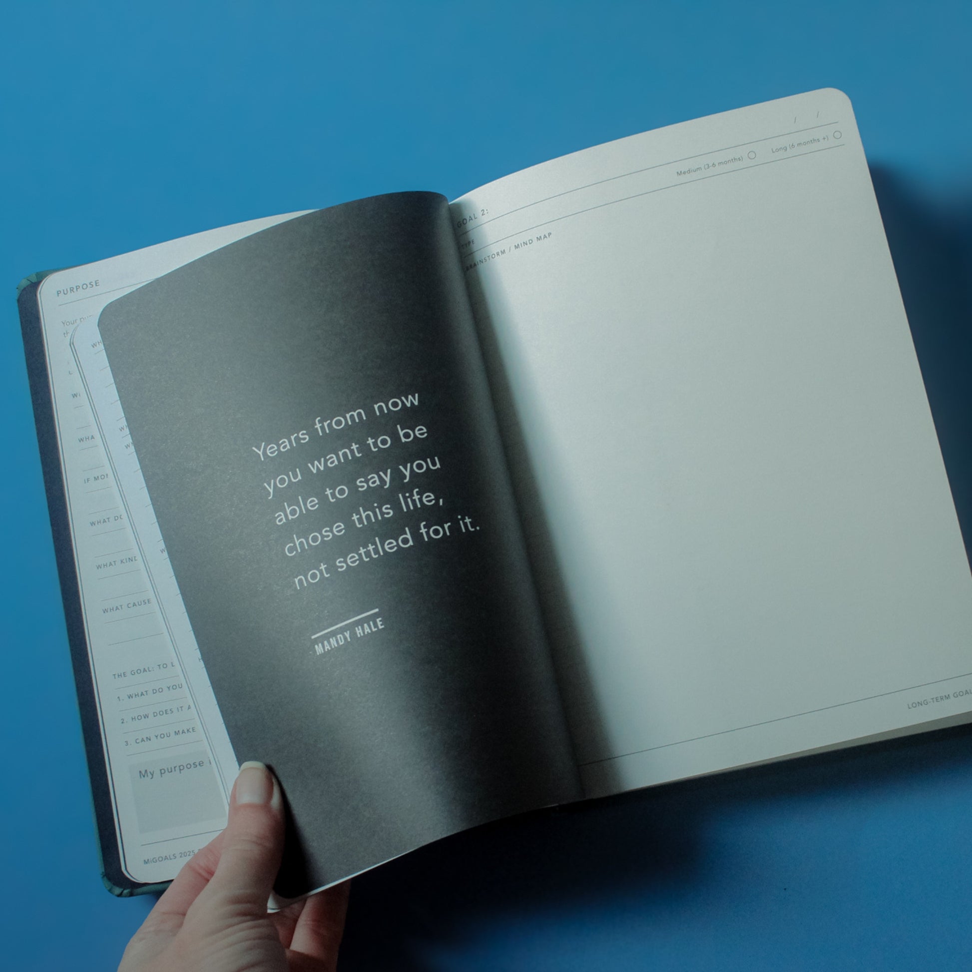 2025 Goal Digger Diary - Bold / Lemon