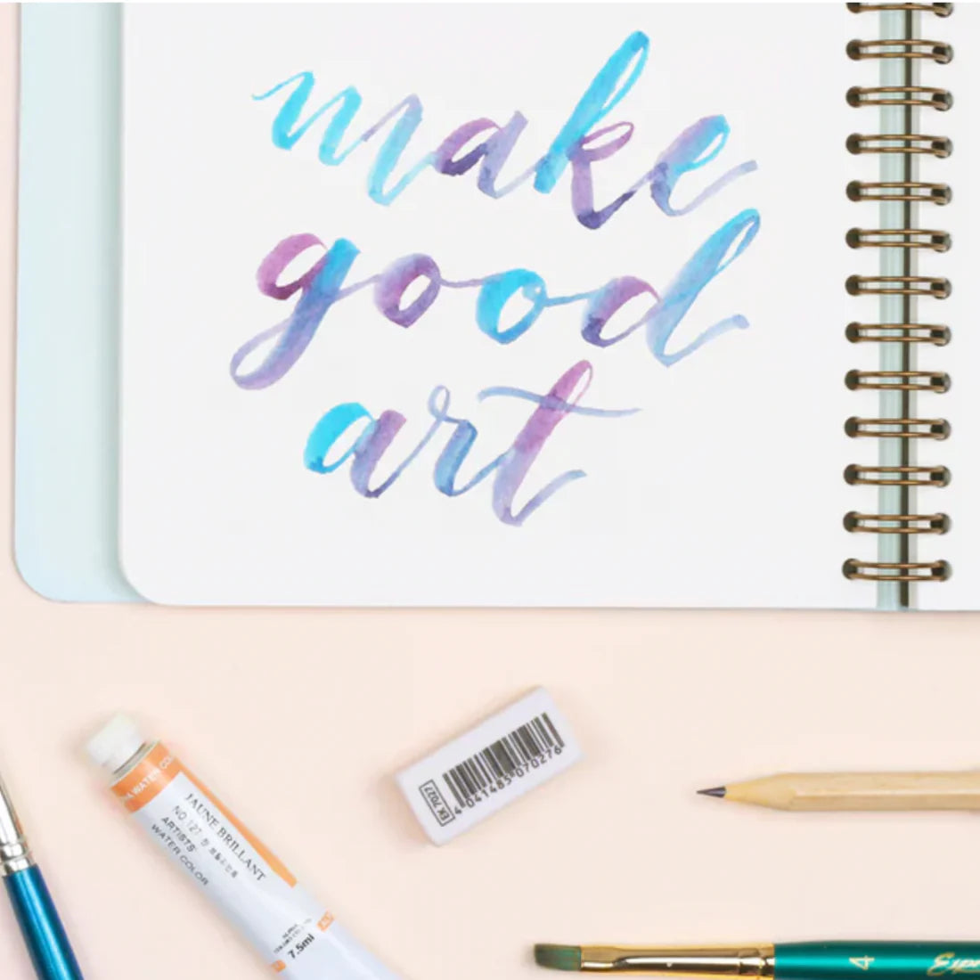 Refillable Wirebound Sketchbook - Plain Navy