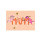 Mum Cats in Gold Foil Card