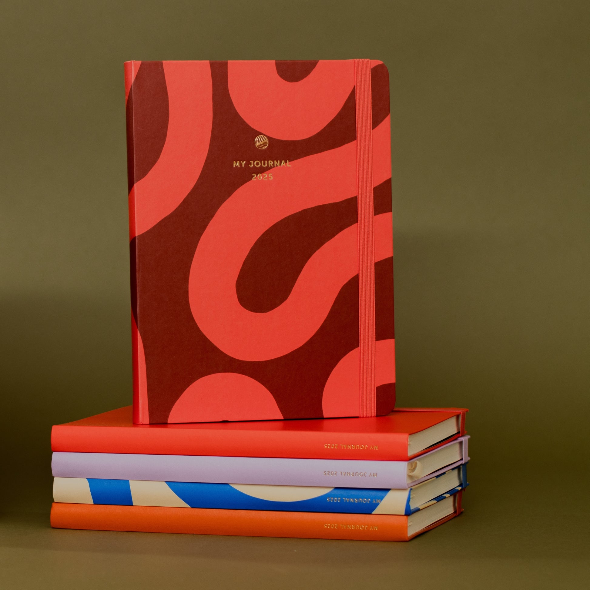 2025 My Journal Weekly Diary - Flow Coral