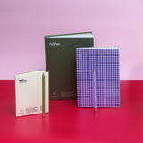 2024 black gingham weekly diary