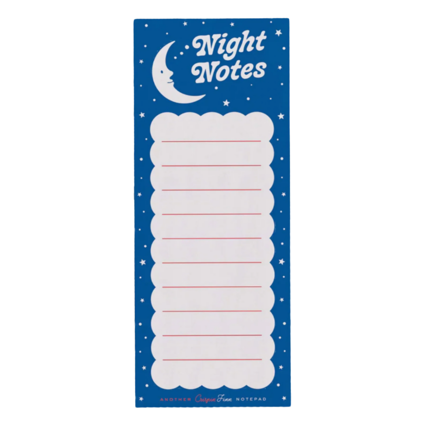 Crispin Finn night notes pad