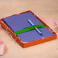 a5 notebook band green