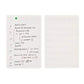 Removable Weekly Calendar Seals  Small - 10 Sheets