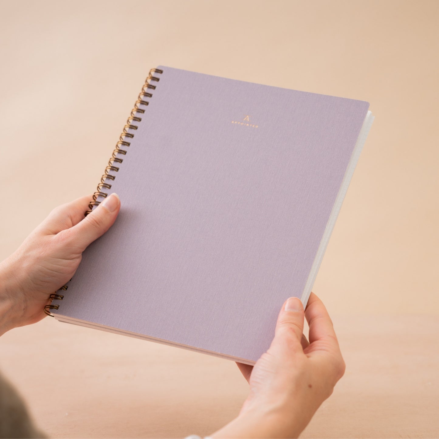 Notebook in Lavender Grey