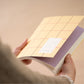 Uma Ruled Notebook - Large / Yellow Check
