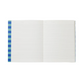 notem una flat lay stripe notebook