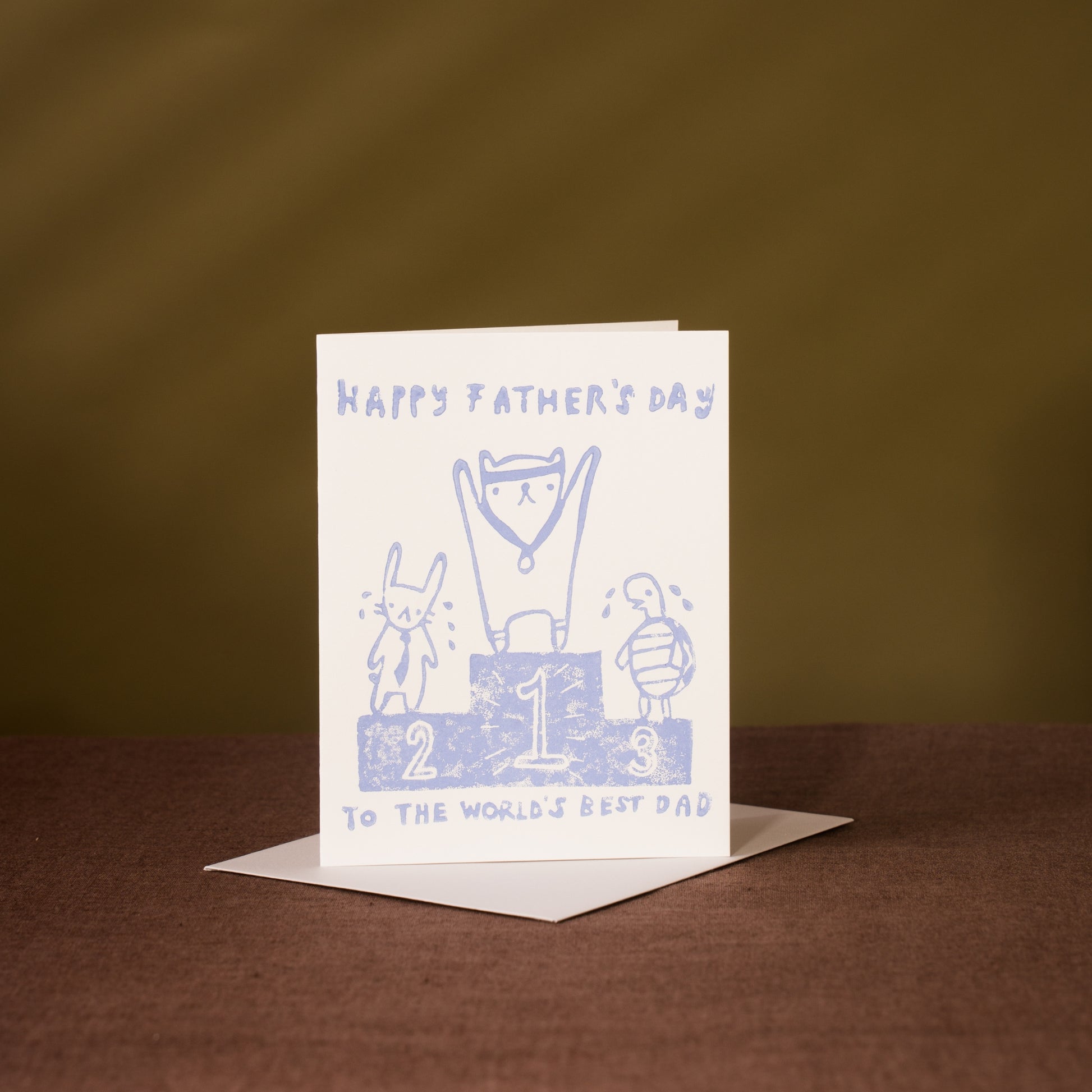Gold Medal Father's Day Card