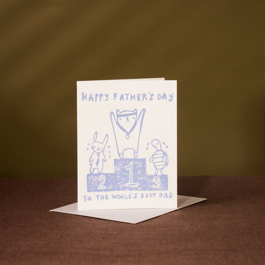 Gold Medal Father's Day Card