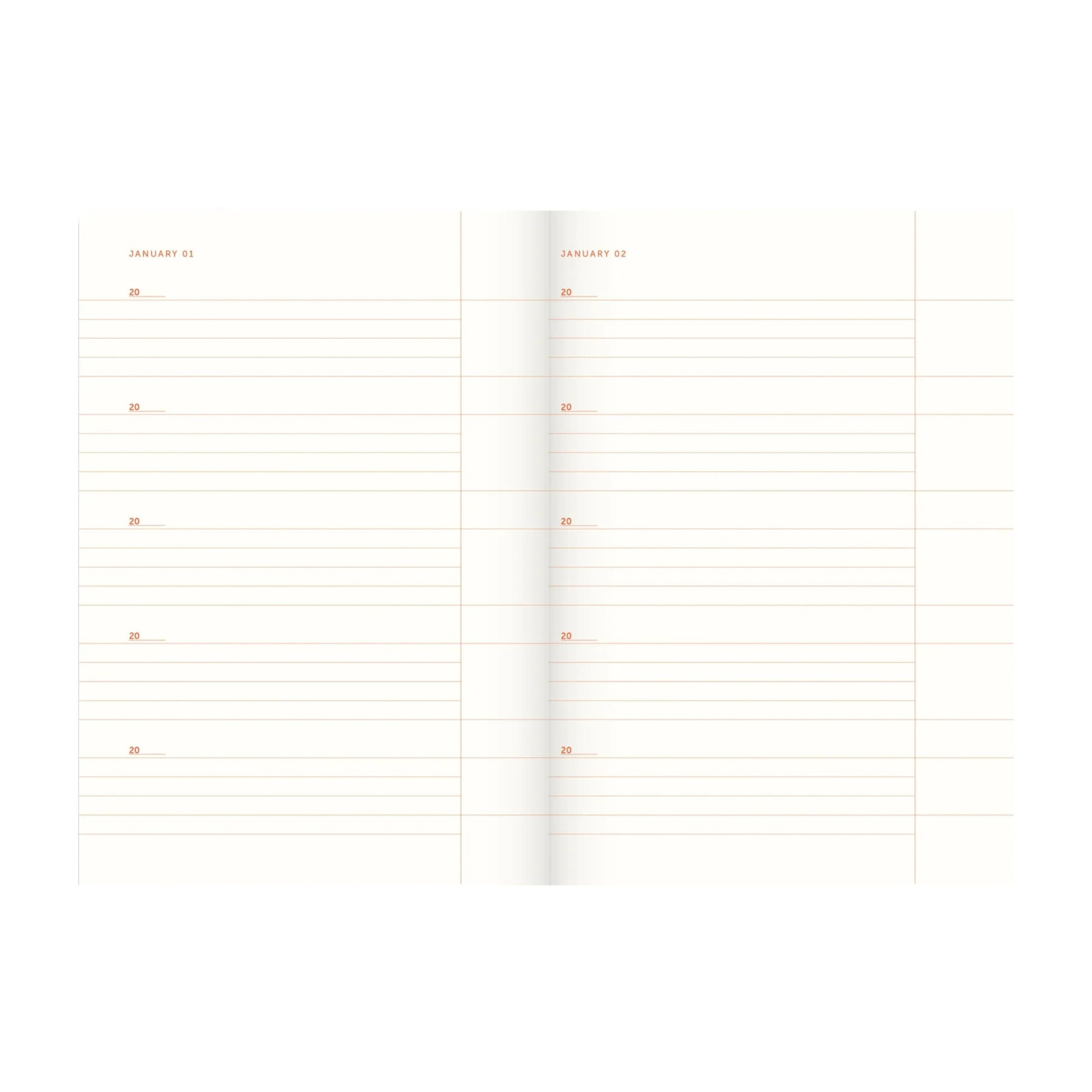 One Line a Day Journal - Circle