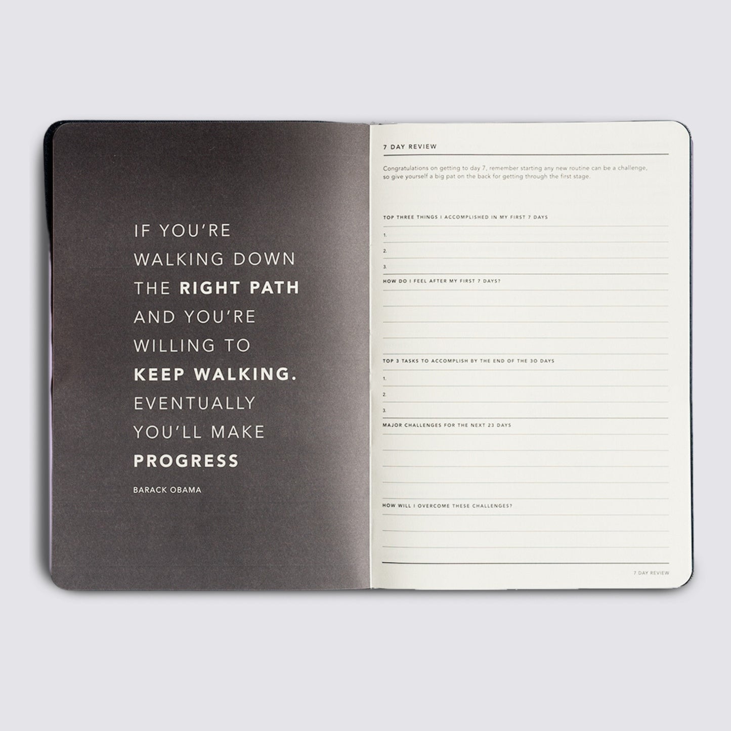 Progress Journal - Teal Green