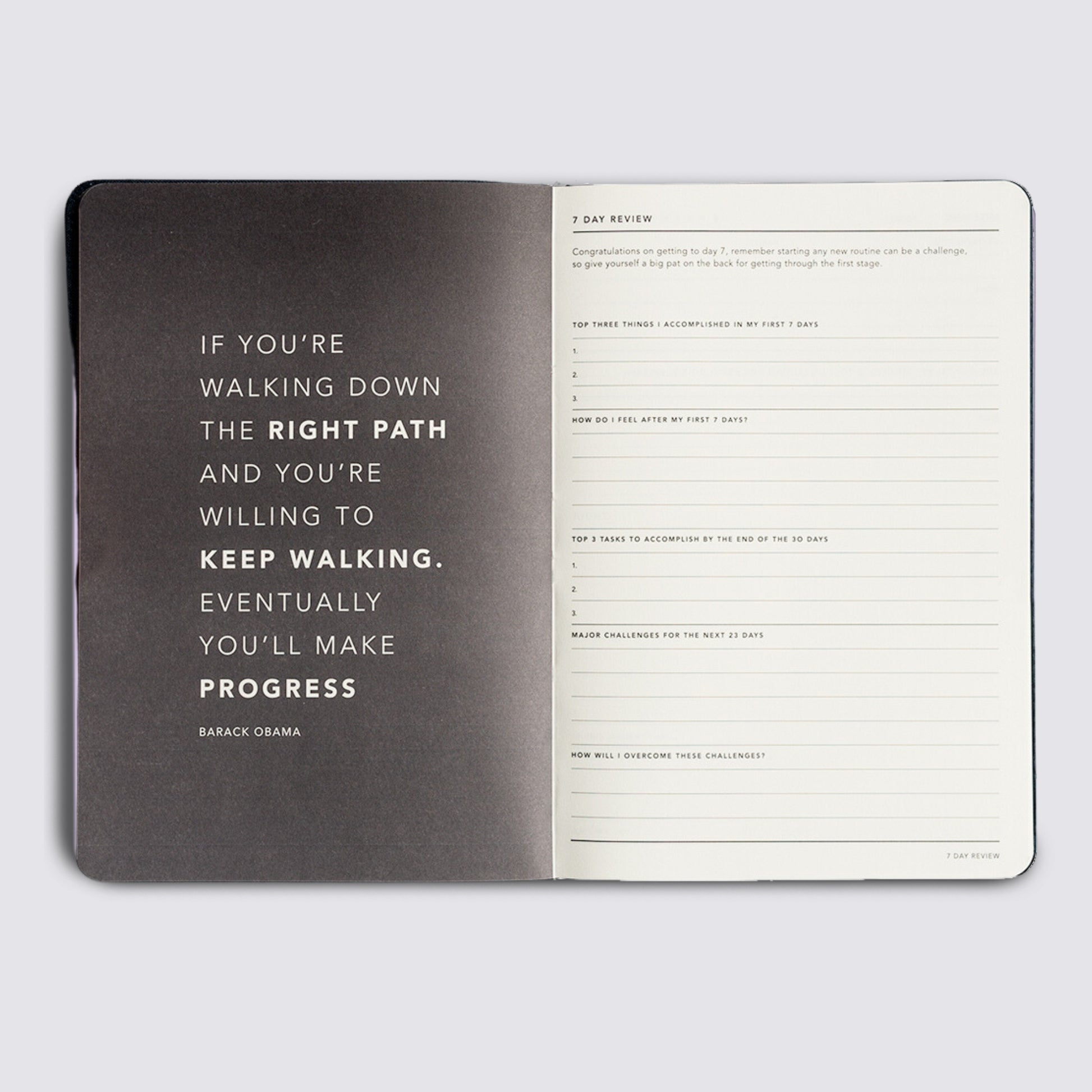 Progress Journal - Teal Green