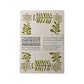 green folk art design placecards
