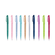 Brush sign pen pastel set
