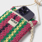 Wouf Crochet Phone Bag - Tramontane