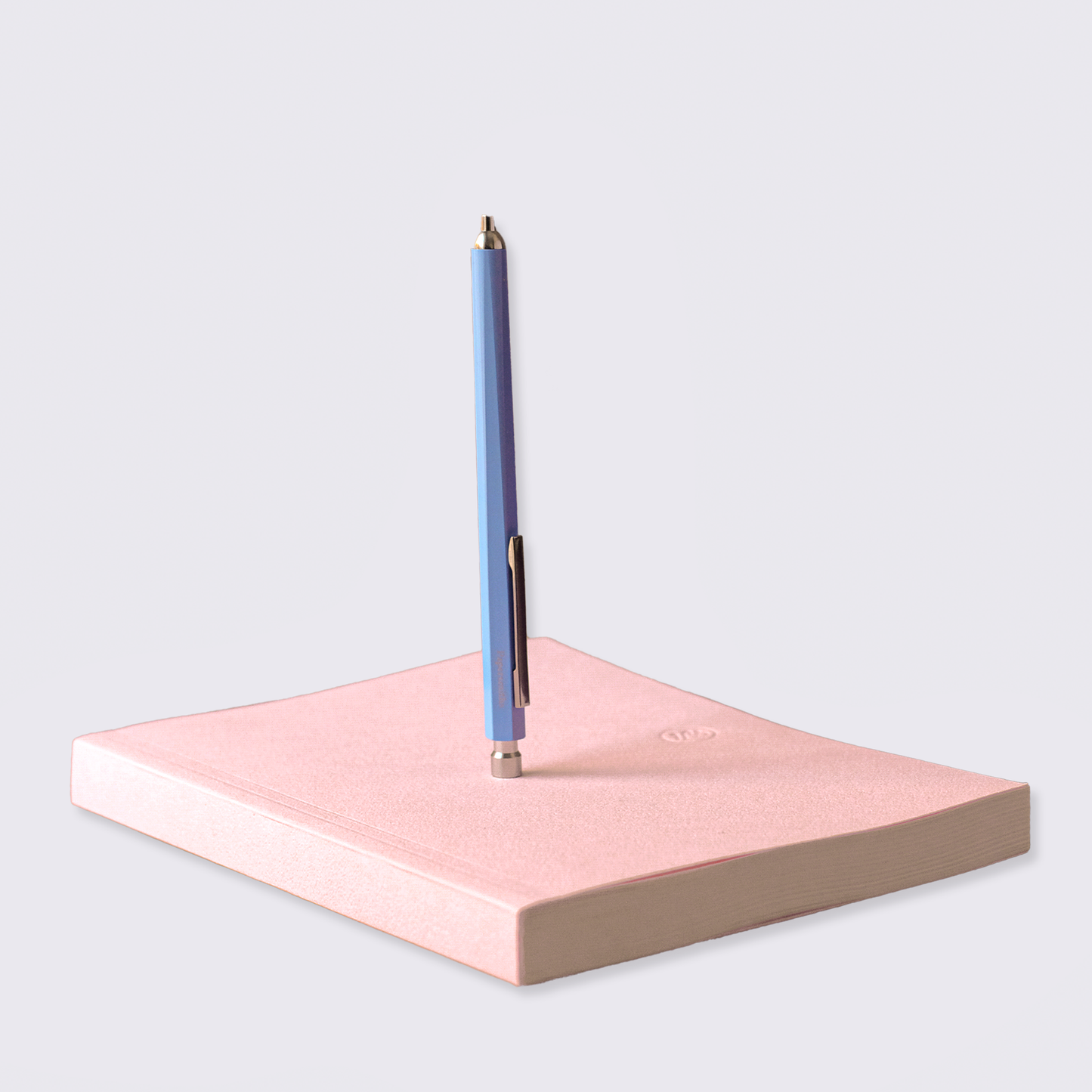 pink and blue notebook set