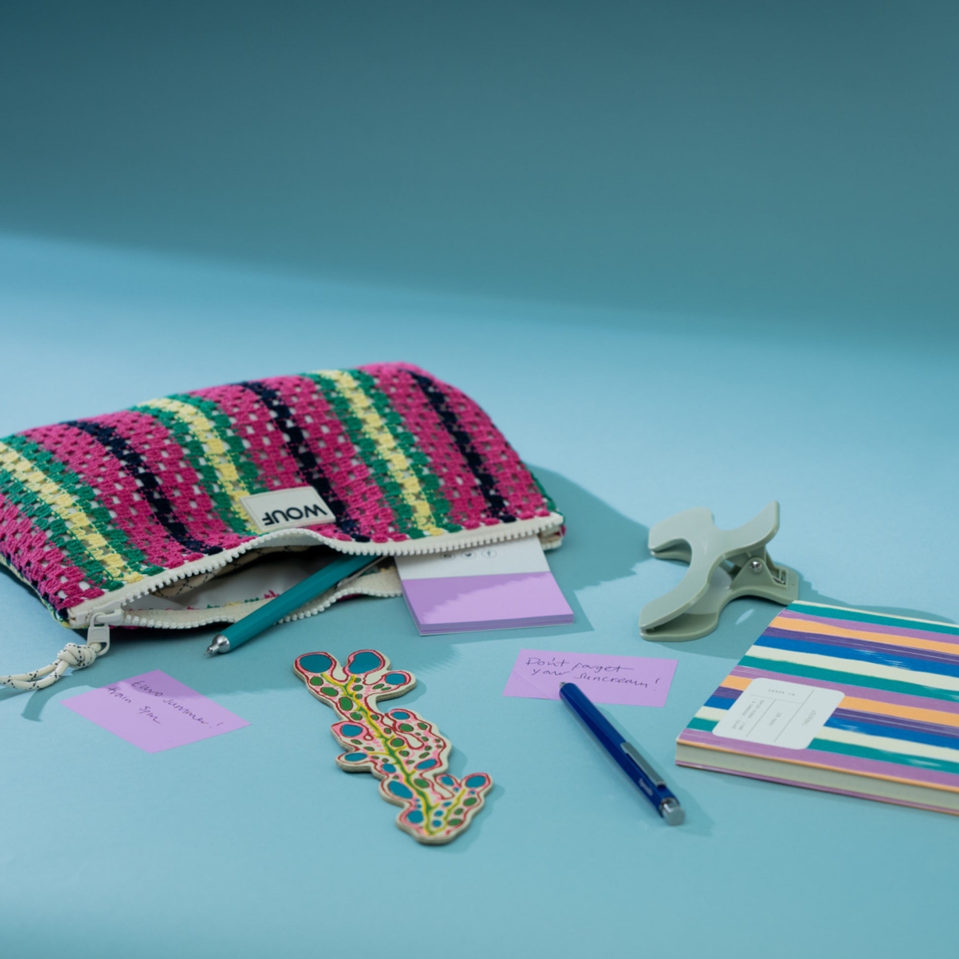 Wouf Crochet Pouch - Tramontane
