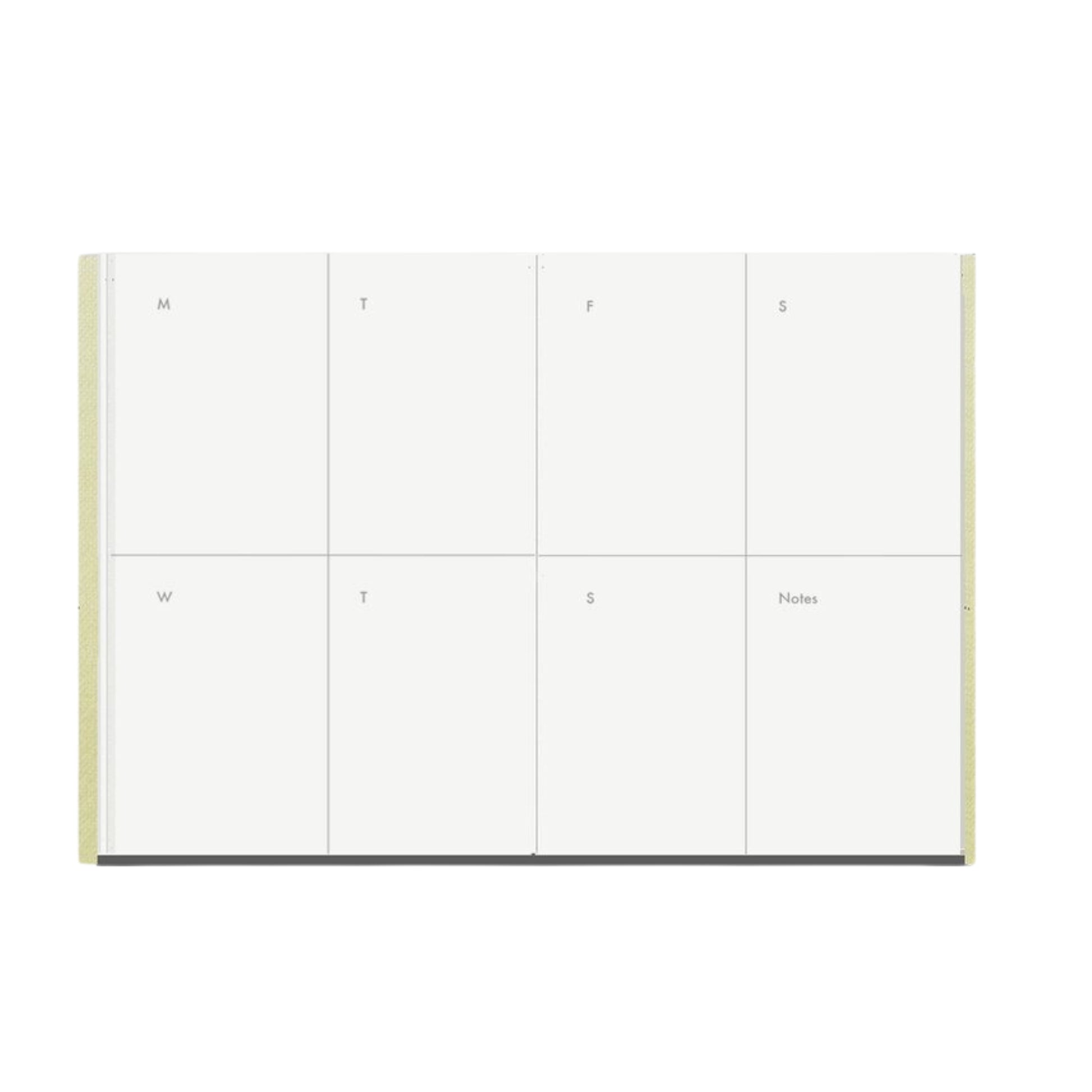 A6 Pocket Weekly Planner