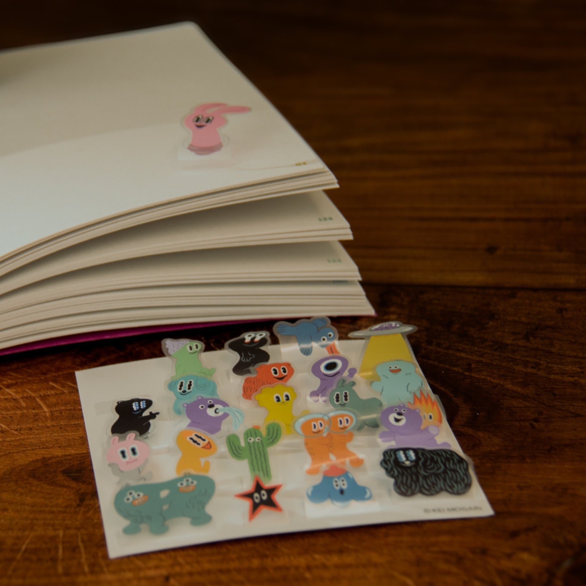Pop-Up Stickers - Aliens