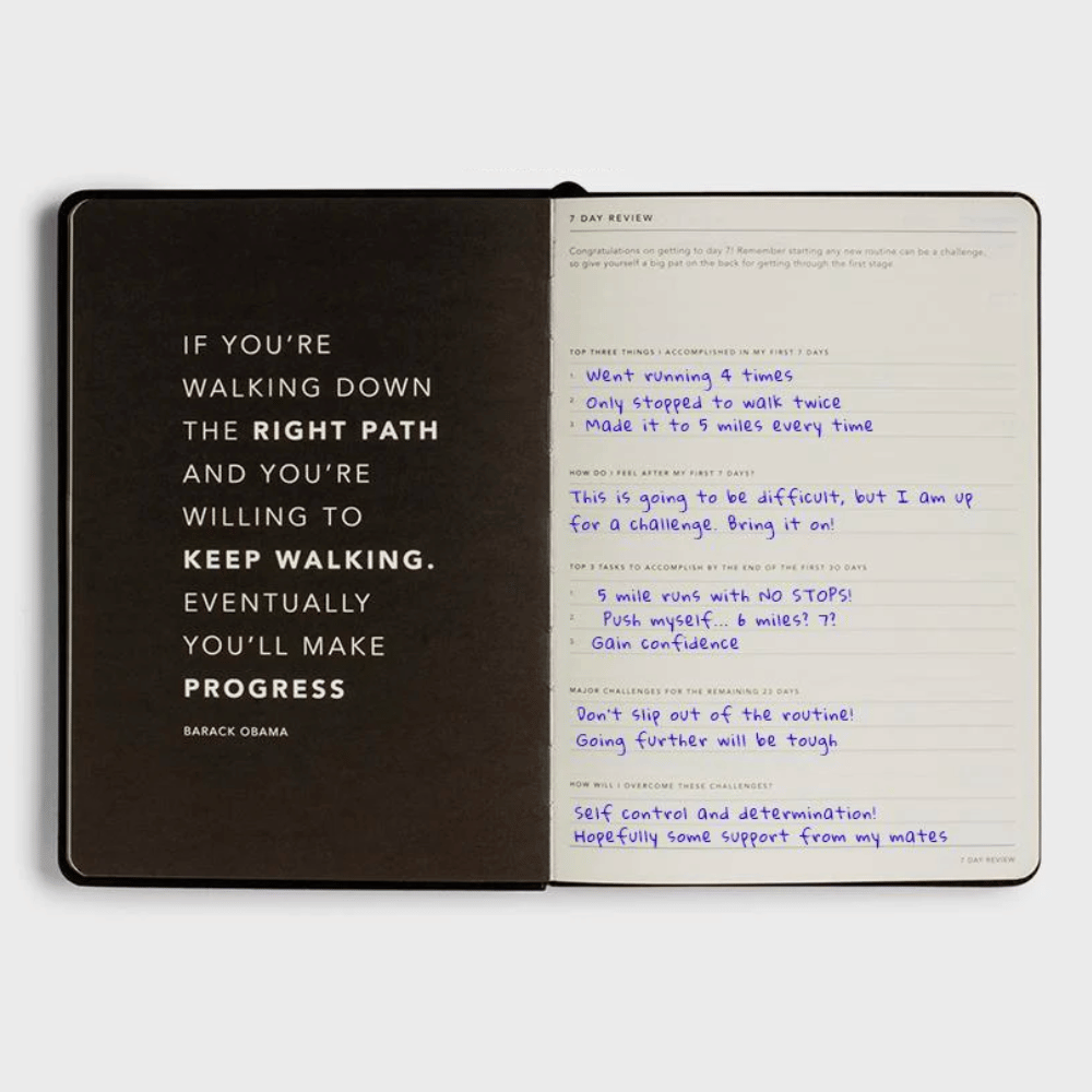 Progress Journal - Teal Green