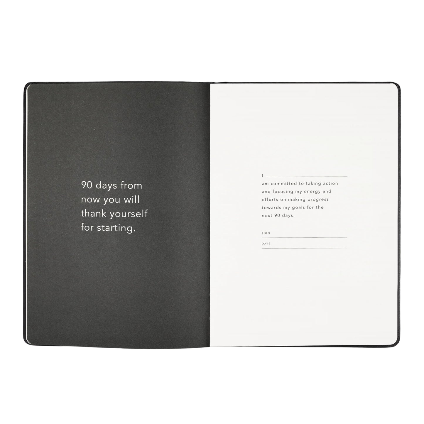 90 Day Progress Journal - Sand