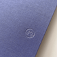 Purple Bookcloth Notebook Detail