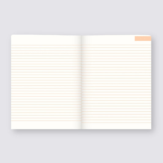 Hardback Notebook - Checkered Red