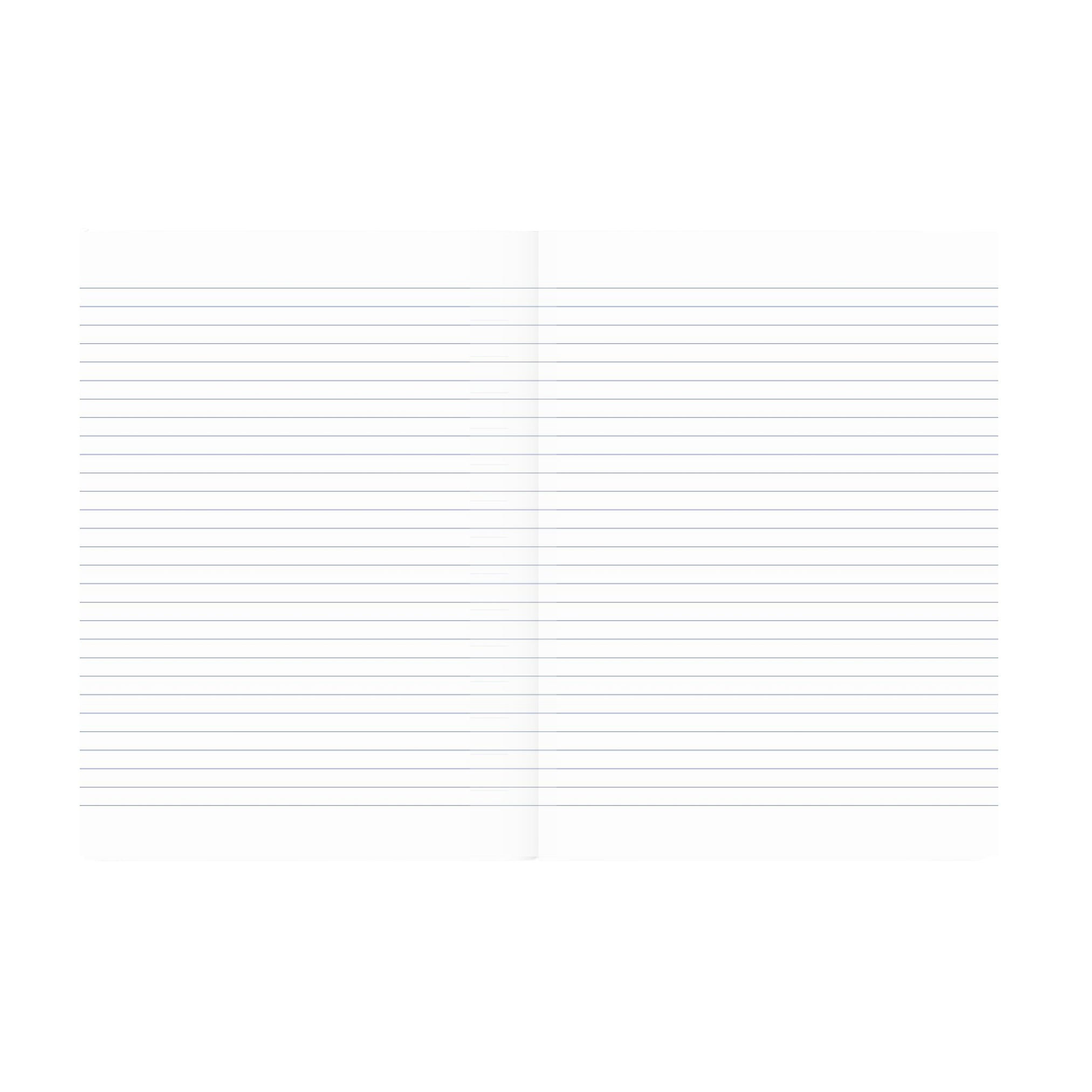 Hardback Notebook - Arty Blue Green