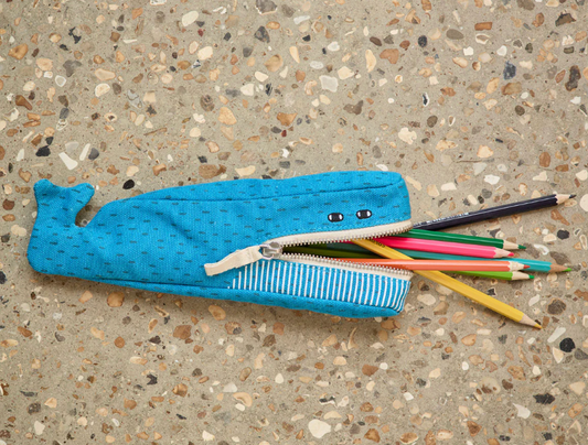 William Whale Pencil Case