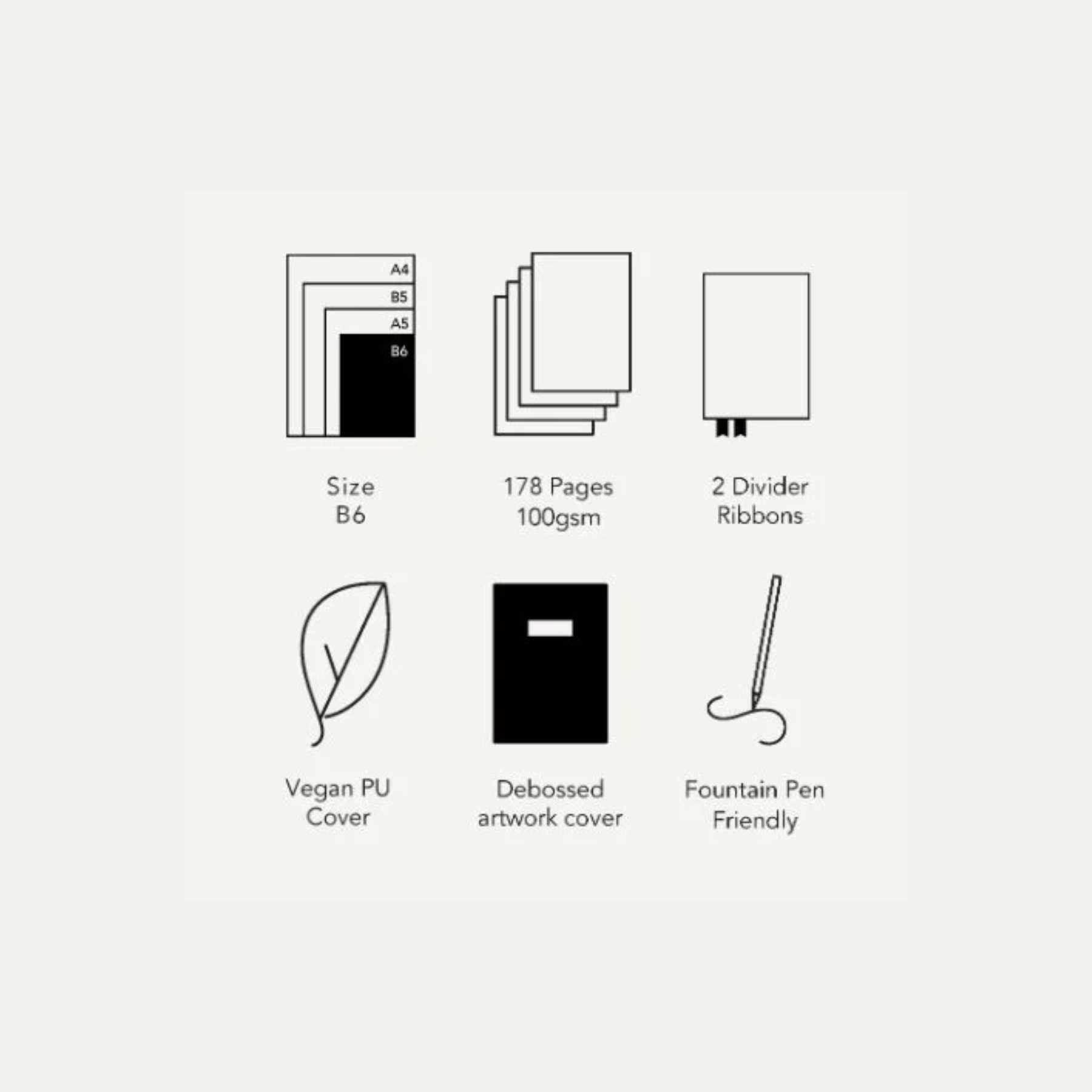 Wellness Journal - Black