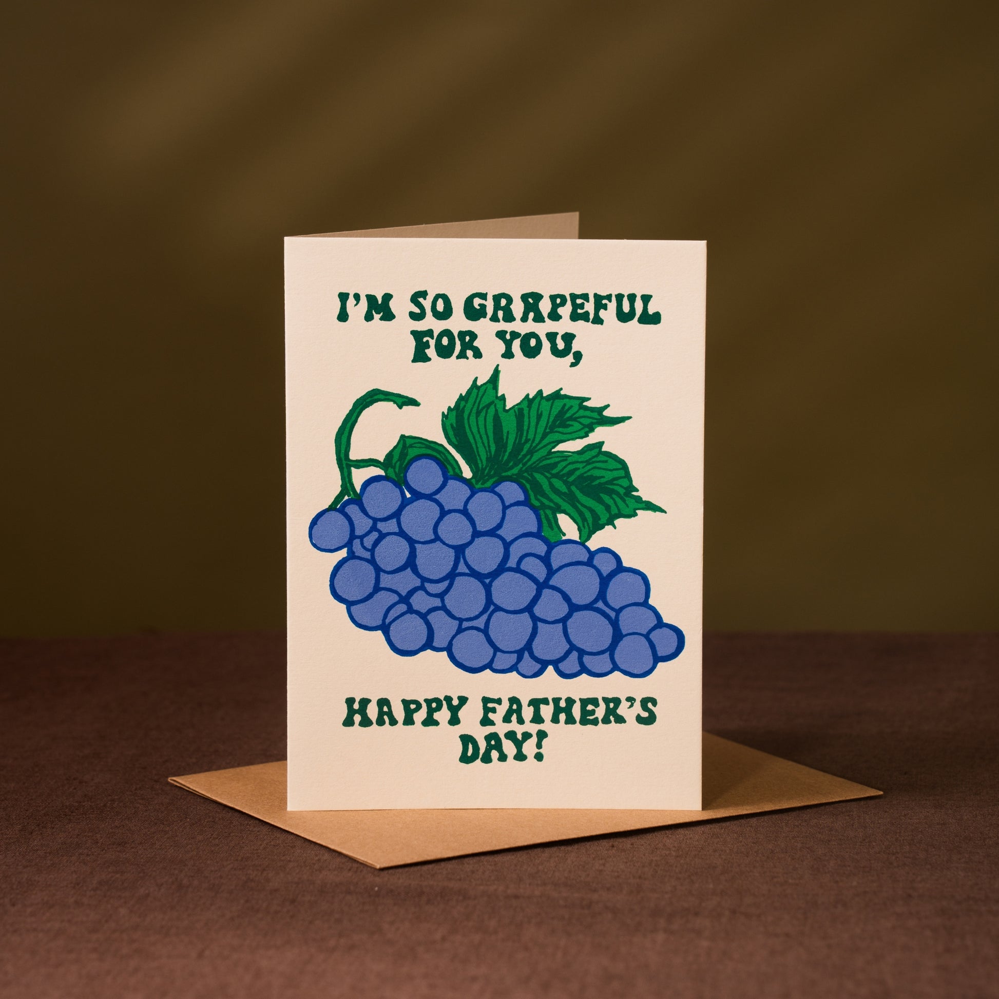 Grapeful Dad Card