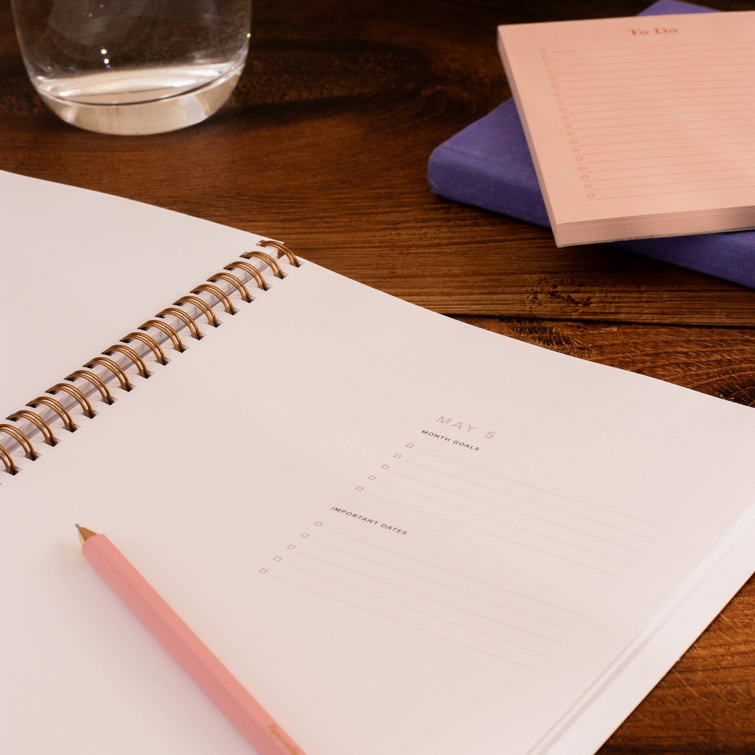 2024-2025 Academic Year Task Planner- Sky Blue
