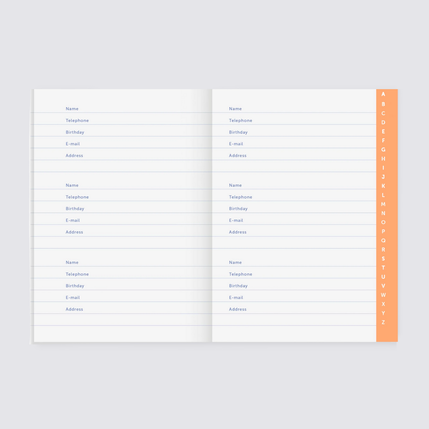 Stylish Address book