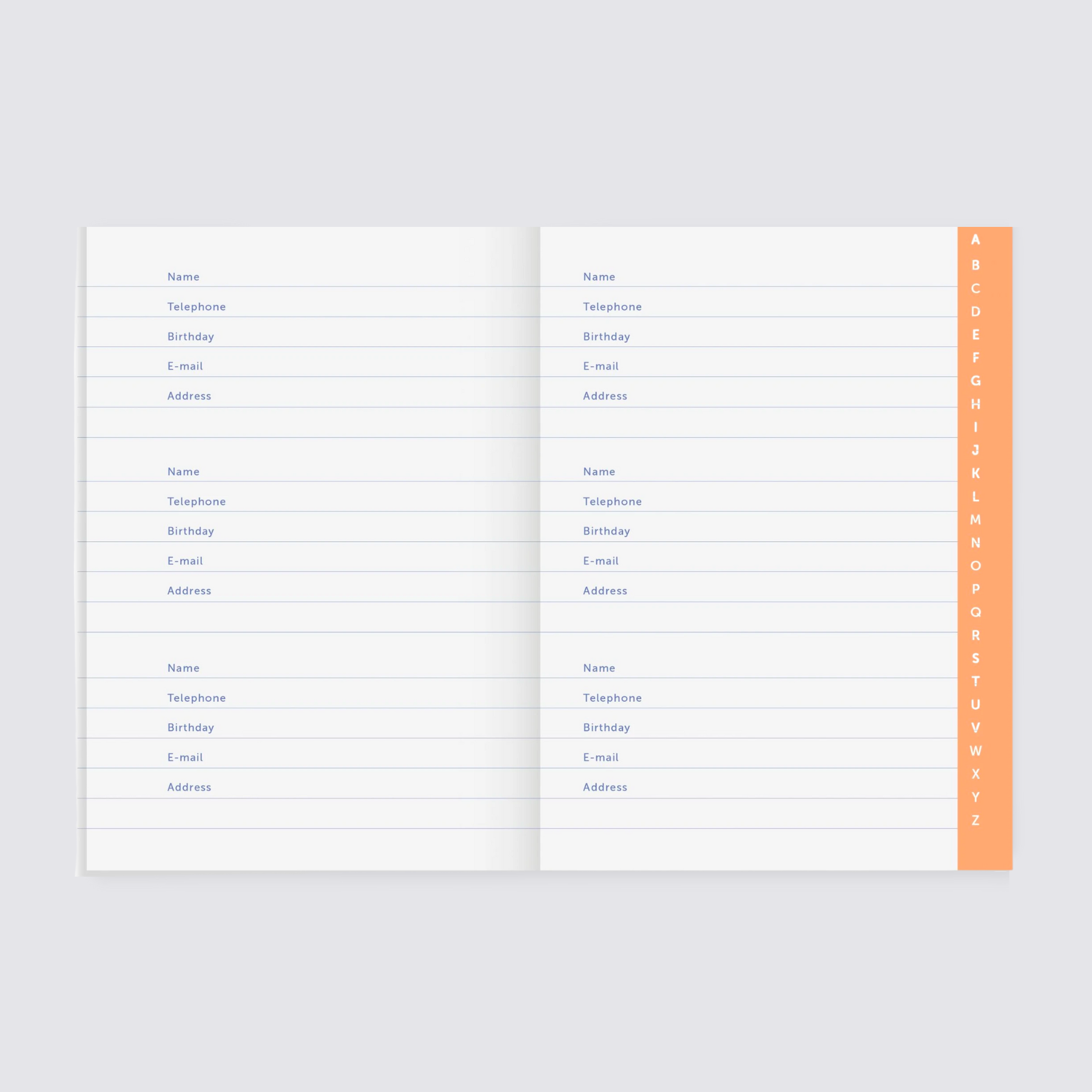 A-Journal Address Book