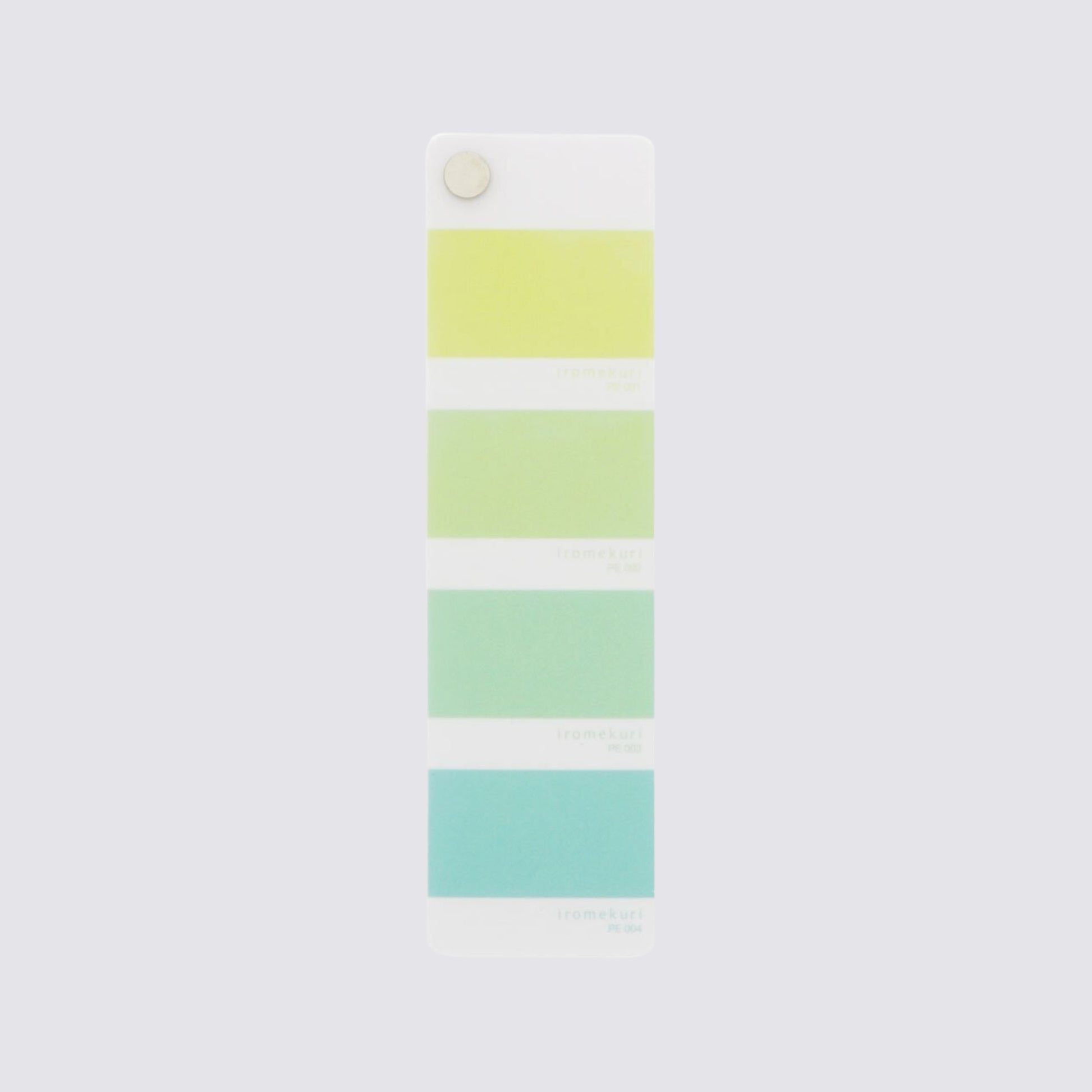 Swatch Card Sticker - Peacock