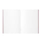 Black leather notebook