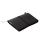 Black leather notebook