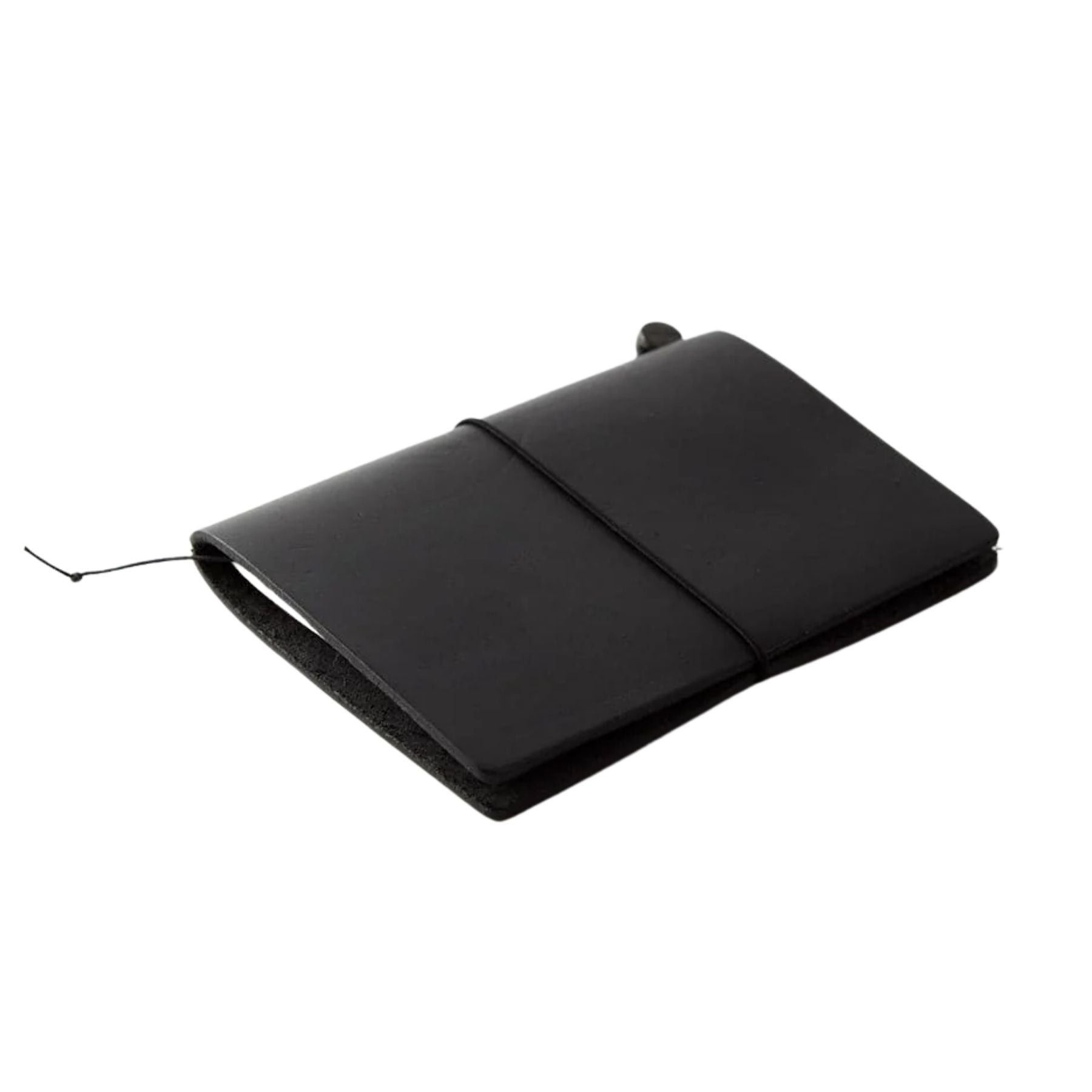 Leather Passport Notebook - Black