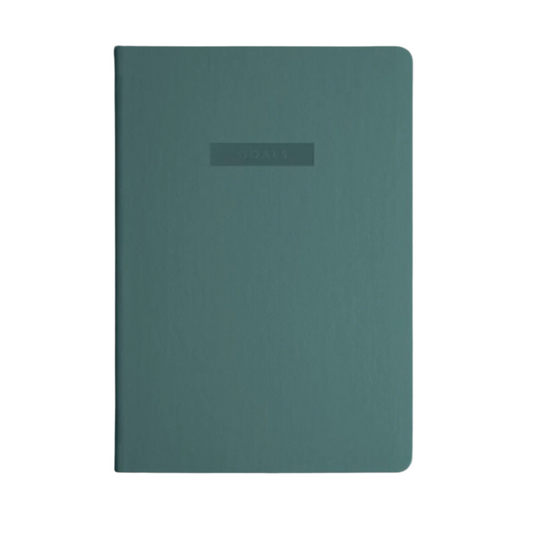Goals Journal - Teal Green