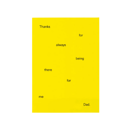 Thanks Dad Card