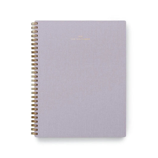 2025 Year Task Planner - Lavender Grey